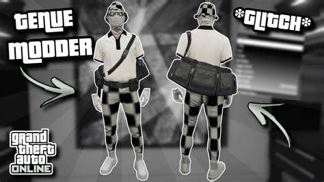 AVOIR UNE TENUE MODDER TRYHARD EN DAMIER SAC DE BRAQUAGE GTA 5