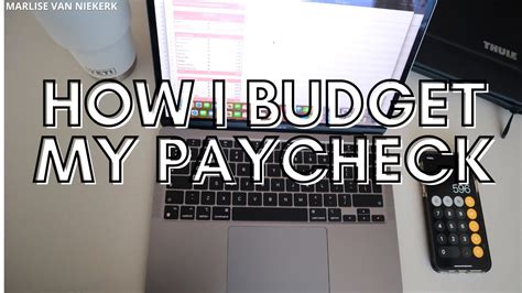 My Payday Plan How I Budget My Paycheck South African Youtuber