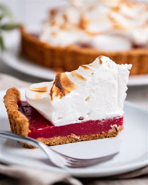 Cranberry Lemon Meringue Tart The Kitchen Bachelor