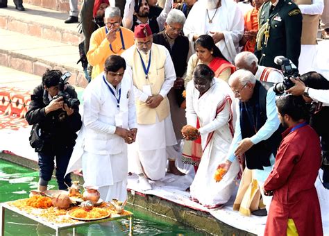 Kurukshetra President Droupadi Murmu During The International Gita