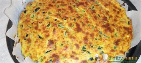 Tortino Di Zucchine Bimby Ricette Bimby TM31 TM5