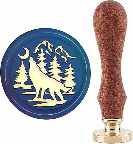 Amazon CRASPIRE Wolf Wax Seal Stamp Tree Vintage Sealing Wax