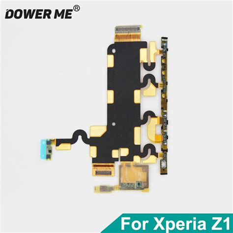 Dower Me Power On Off Volume Camera Button Flex Cable With Microphone