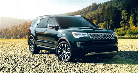 2016 Ford Explorer Colors