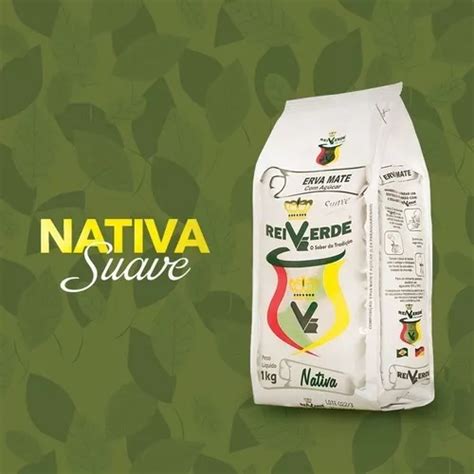 Erva Mate Rei Verde Nativa Suave Kg Chimarr O Ga Cho Venda Em