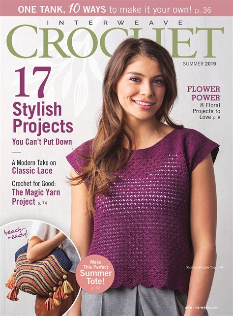 Interweave Crochet Summer 2019 Digital Edition Crochet Crochet