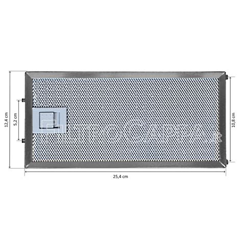 METAL FILTER 12 4 X 25 4 CM FOR FABER FRANKE SMEG IKEA COOKER HOOD 133