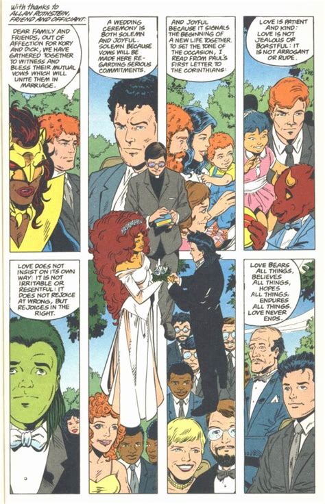 The Wedding Issue Starfire And Nightwing Wwac Nightwing Nightwing