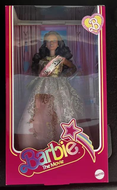 BARBIE MOVIE LIVE Action President Doll Collectible In Hand Ready To ...