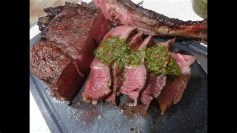 Tomahawk Steak With Chimichurri Youtube