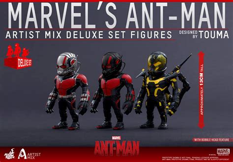 Hot Toys Reveals Stylized Ant Man Figures — Geektyrant