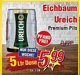 Eichbaum Ureich Premium Pils Angebot Bei Wiglo Wunderland Prospekte De