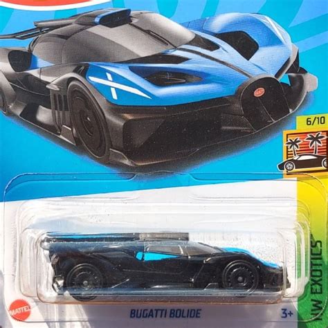 HITAM Hotwheels BUGATTI BOLIDE 2023 Black Blue CHIRON VEYRON Shopee