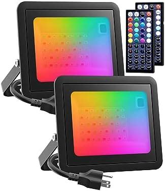 GLW 20W LED RGB Flood Light Waterproof IP65 Dimmable Color Changing 16