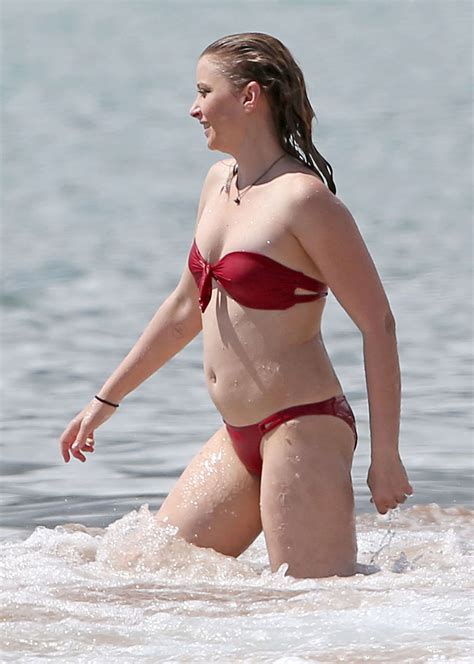 Elisabeth Harnois In Red Bikini Gotceleb The Best Porn Website