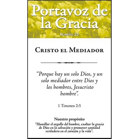 Cristo El Mediador Libro PDF 7 Compartiendo La Verdad