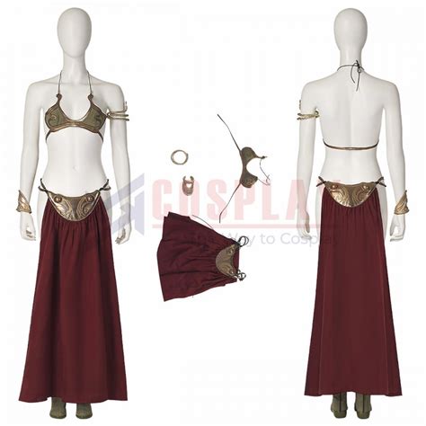 Star Wars 6 Princess Leia Bikini Cosplay Costumes