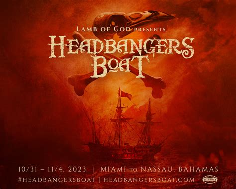 Headbangers Boat - October 31 - November 4, 2023