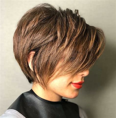 20 Short Bob Hairstyles Longer On One Side Hairstyle Catalog