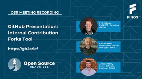 Finos Resource Center Github Presentation Internal Forks Tool