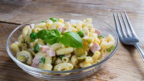 Ensalada Fría De Pasta Con Jamón Receta Fácil Comedera Recetas