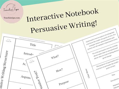 Persuasive Texts ACTIVITIES BUNDLE Opinion Writing INTERACTIVE