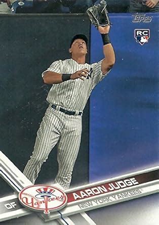 Amazon 2017 Topps Baseball 287 Aaron Judge Yankees RC Rookie Card