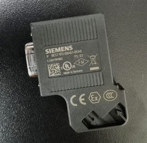 6es7972 0ab61 0xa0 Conector Profibus Dp Rs485 12mbtis Siemens Loja