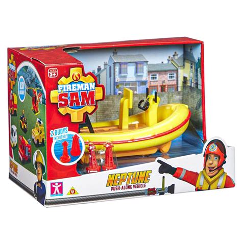 Fireman Sam Neptune Push-Along Vehicle — Booghe