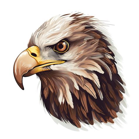 Premium AI Image Regal Powerful Bald Eagle A Majestic Bird Of Prey In