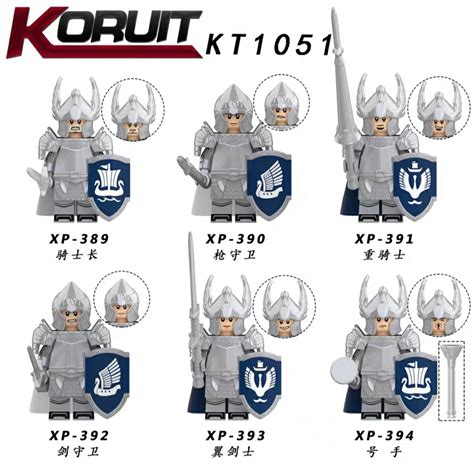 Koruit Kt Xp Gondor Knights Rd Party Bricks Compatible