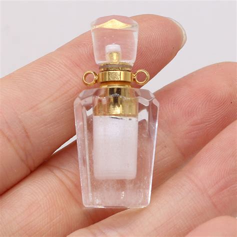 Quartz Perfume Bottles For Jewelry Making Dearbeads