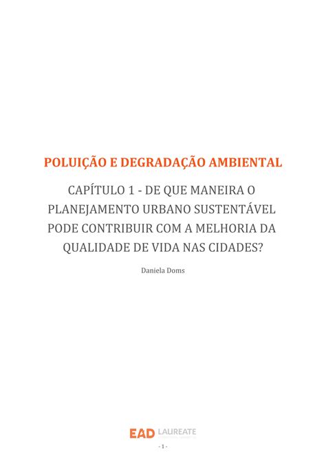 SOLUTION Gest O Ambiental Poli O E Degrada O Ambiental Planejamento