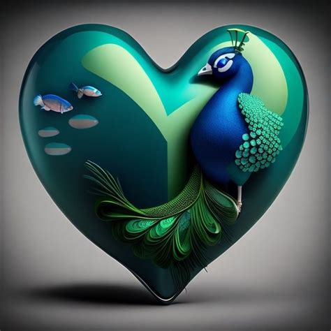 Pin By Velma Hillie On Heart Peacock Art Cartoon Wallpaper Hd Heart Art