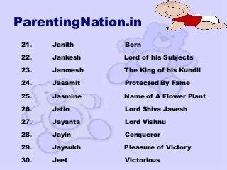 Makar Rashi Baby Boy Names With Meanings