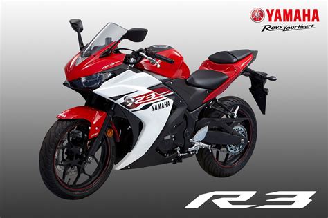 Raspaw Red And White Yamaha R3