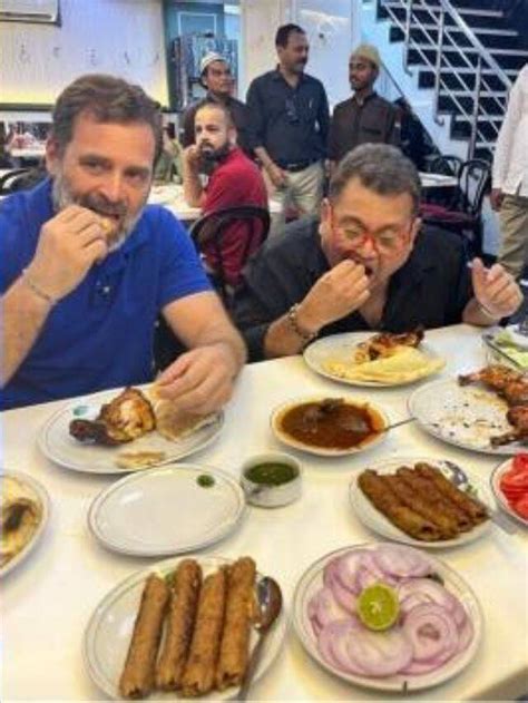 Rahul Gandhi On His Favourite Cuisine The Indian Express