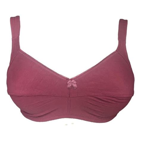 Soutien gorge coton rose sans armatures F lingerie femme grande taille Rose Cdiscount Prêt