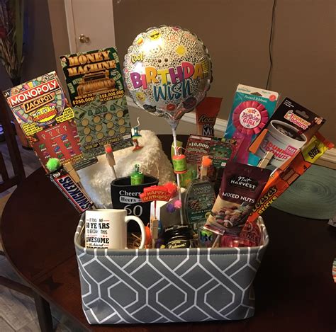 60th Birthday Gift Basket