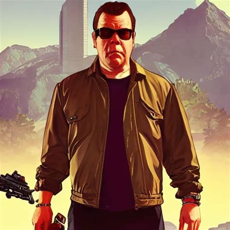 Gta Cover Art Grand Theft Auto Poster George Wendt Stable