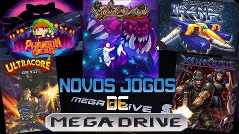 Novos Jogos De Mega Drive Youtube