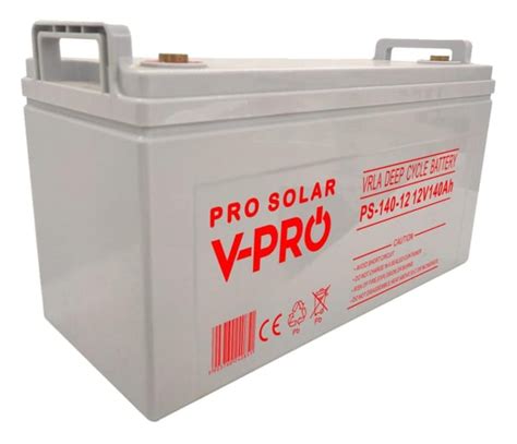 VOLT Akumulator DEEP CYCLE VPRO SOLAR 12V 140Ah VRLA Akumulatory AGM