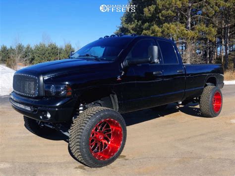 2004 Dodge Ram 2500 With 24x14 76 TIS 544 And 345 50R24 Atturo Trail