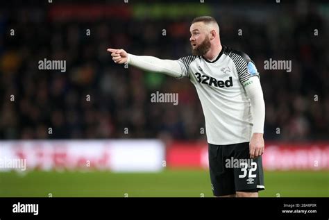 Derby County's Wayne Rooney Stock Photo - Alamy