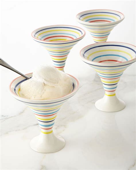 4 Ice Cream Bowls Ice Cream Bowls Ceramic Ice Cream Bowl Diy Sundae Bar