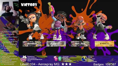 Splatoon 3 Turf War Aerospray Mg Part 114 Youtube