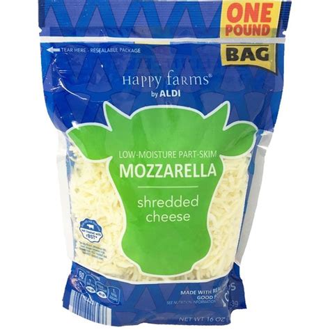 Happy Farms Mozzarella Shredded Cheese Oz Instacart