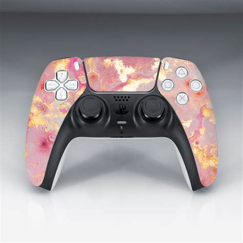 Ps5 Skin Pink Playstation 5 Skin Rose Gold Marble Console And Etsy