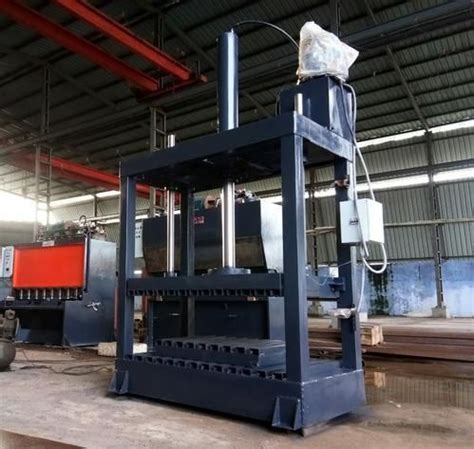 Mild Steel Hydraulic Baling Press For Raffia Woven Bags And Jute Bags