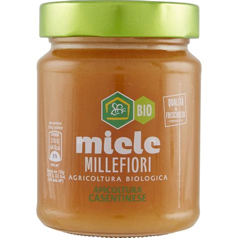 Miele Millefiori APICOLTURA CASENTI 350 GR Coop Shop